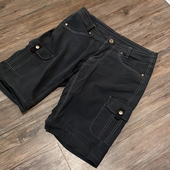 Dark Blue Kuhl Bermuda Cargo Shorts 6 - Picture 2 of 7